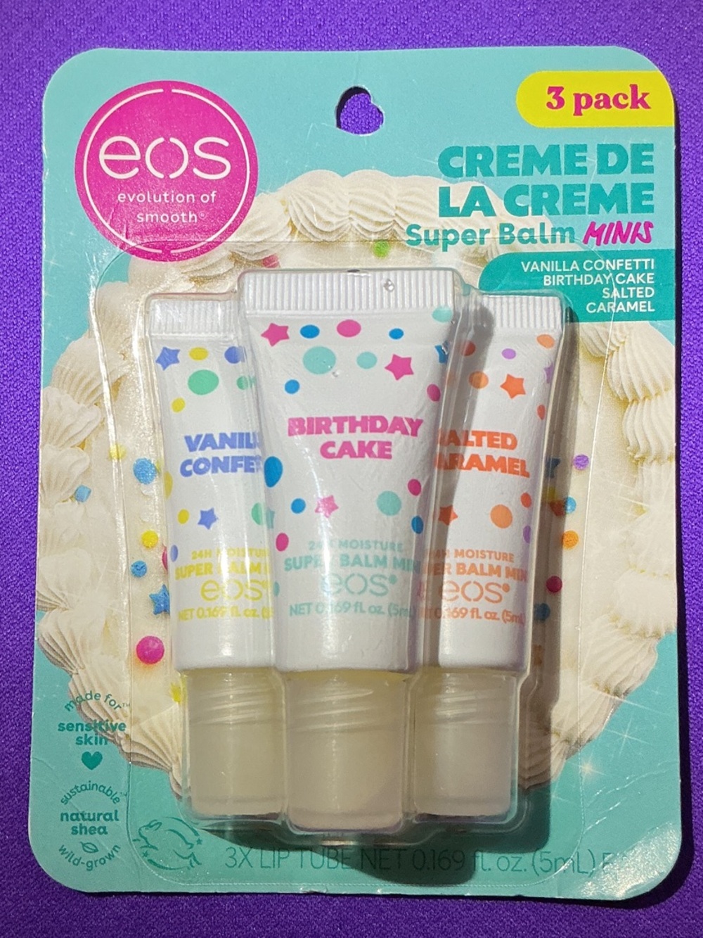 EOS 3 Pack Mini Super Balms